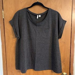 Cato 18/20 grey heather top